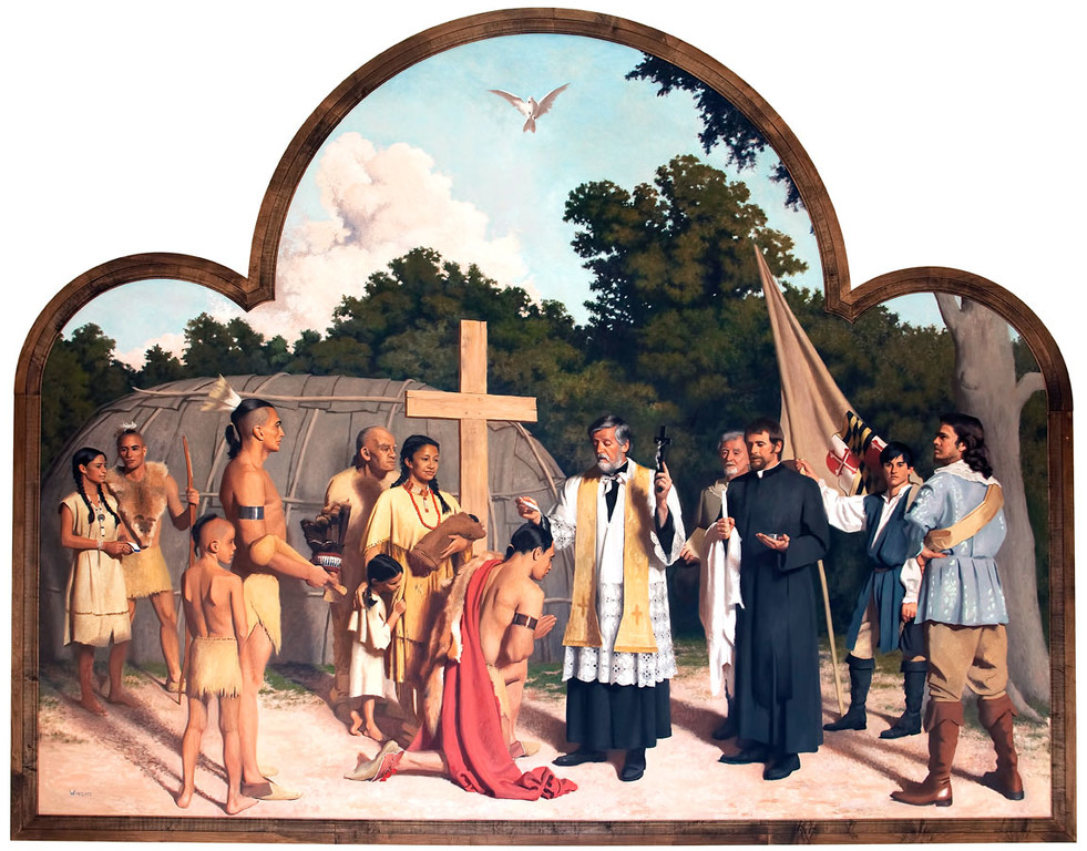 St Marys of Piscataway Mural copy